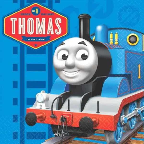 Thomas The Tank Engine Beverage Napkins (16 Per Pack) 1