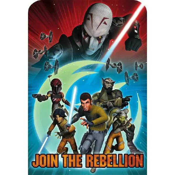 Star Wars Rebels Invitations (8 Per Pack) 1