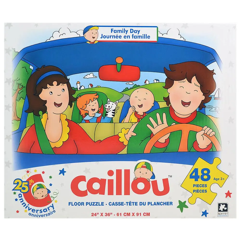 Caillou Floor Puzzle (48 Pieces - Family Day) 1