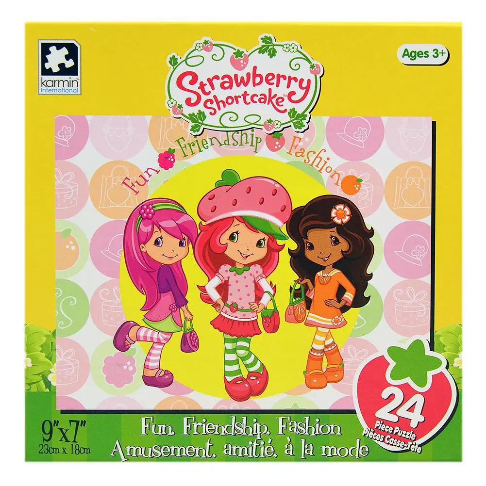 Strawberry Shortcake Jigsaw Puzzle (Fun  Friends  Fashion - 24 Pieces) 1
