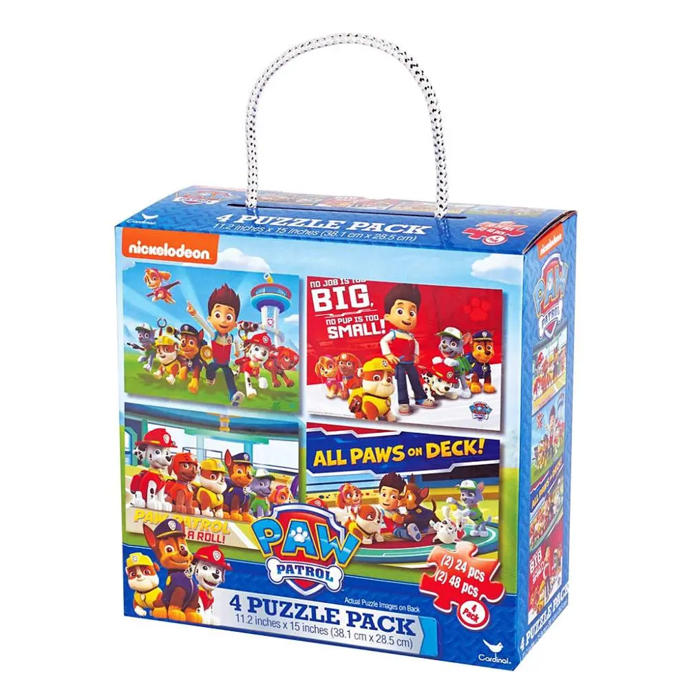 Paw Patrol 4-Puzzle Pack 1