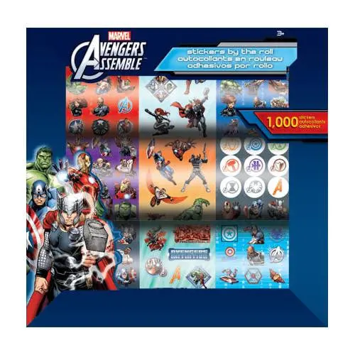 The Avengers Stickers By The Roll (1000 Stickers) 1
