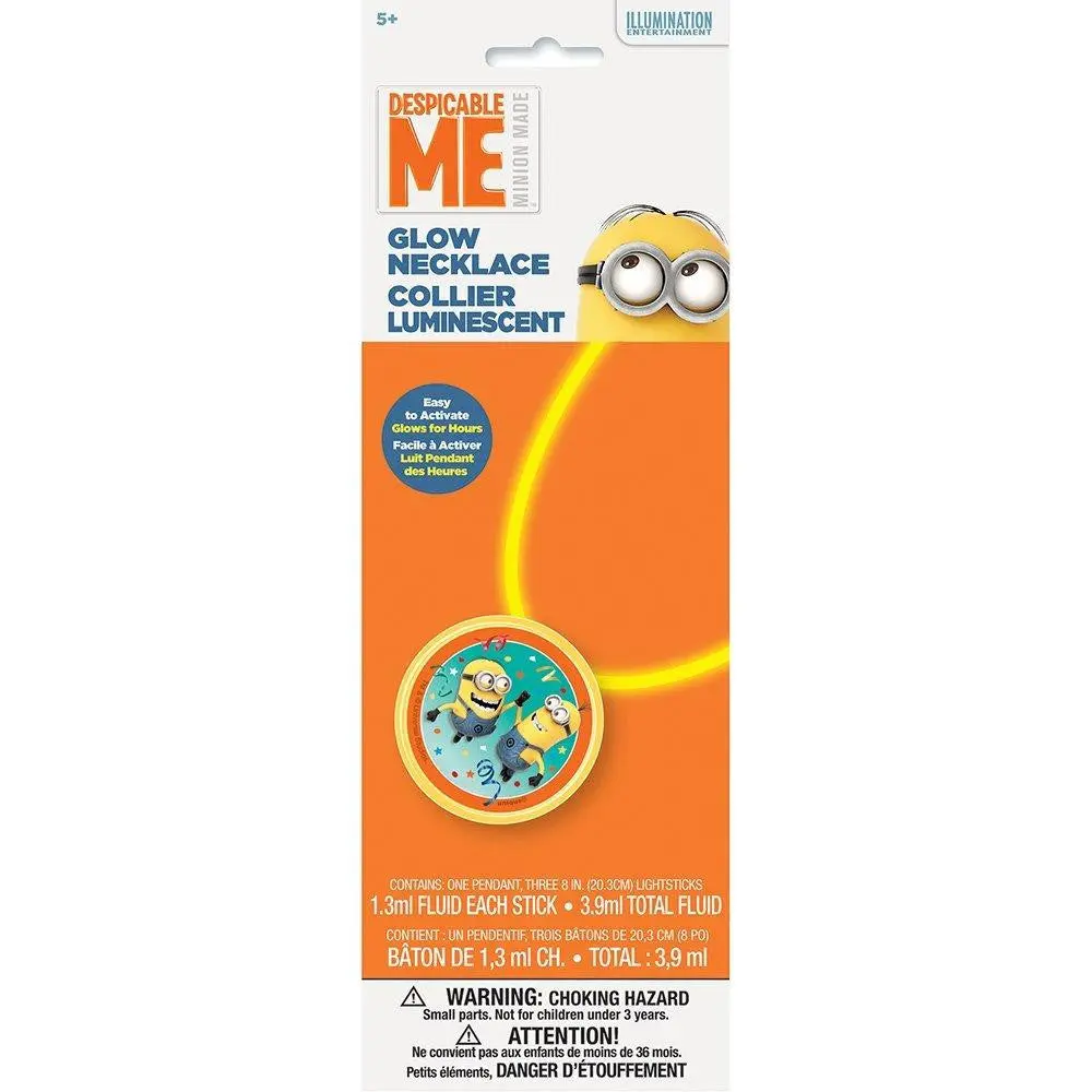 Despicable Me Glow Necklace 1