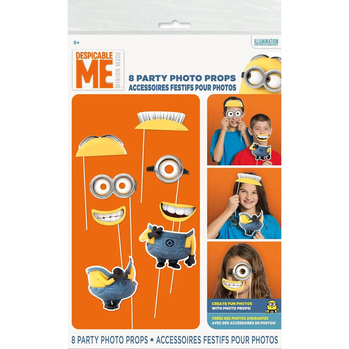 Despicable Me Party Photo Props (Set Of 8) 1