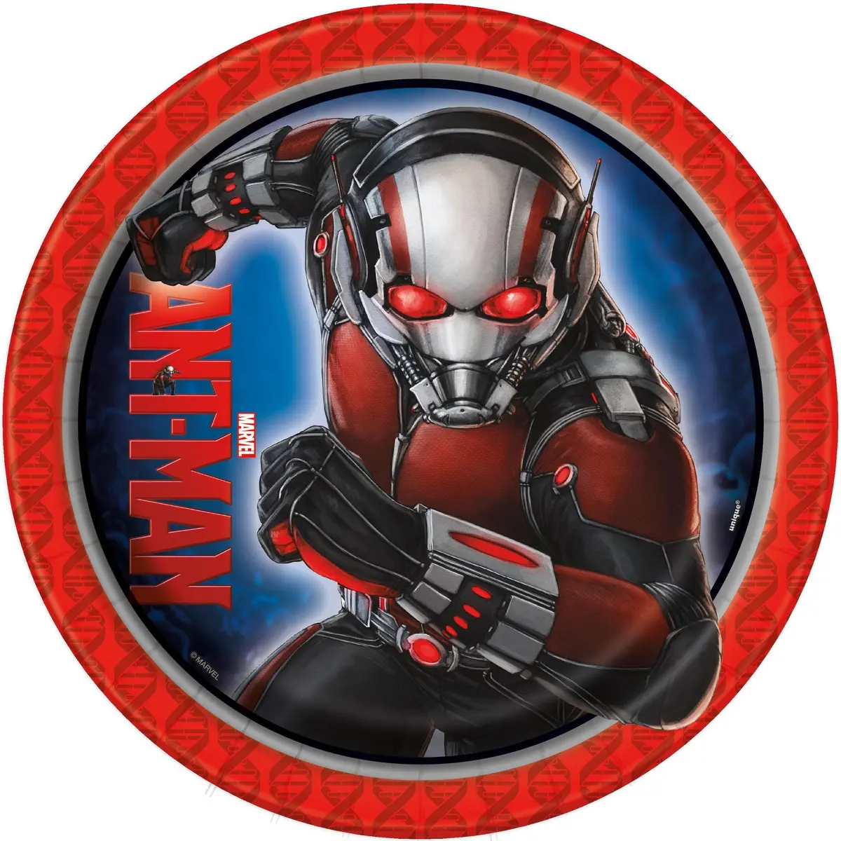 Marvel Ant Man 9 Inch Lunch Plates (8 Per Pack) 1