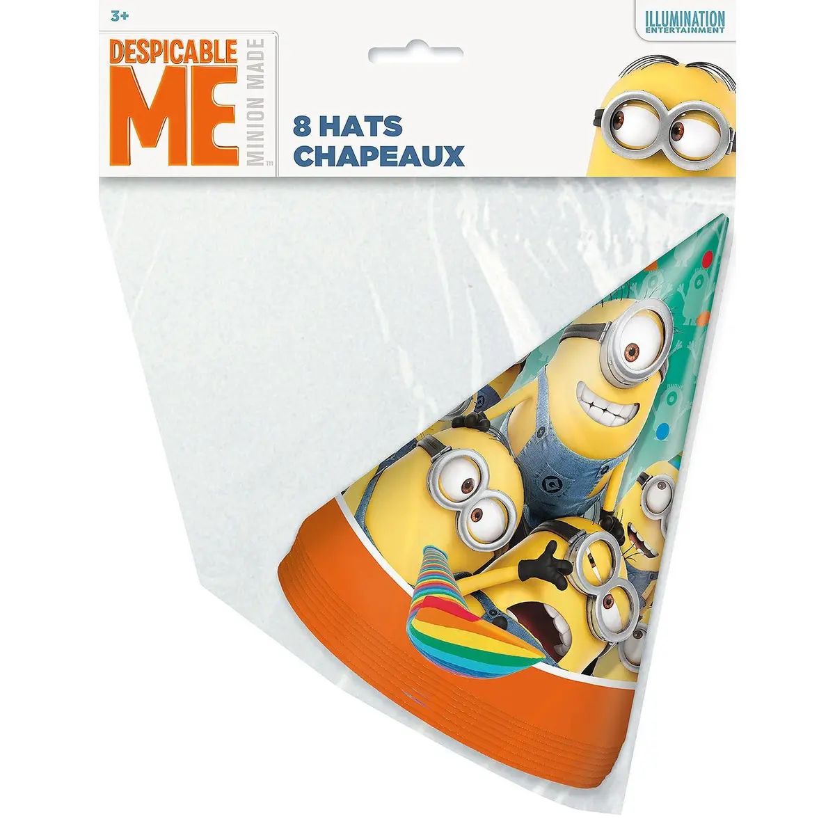 The Minions Party Hats (8 Per Package) 1