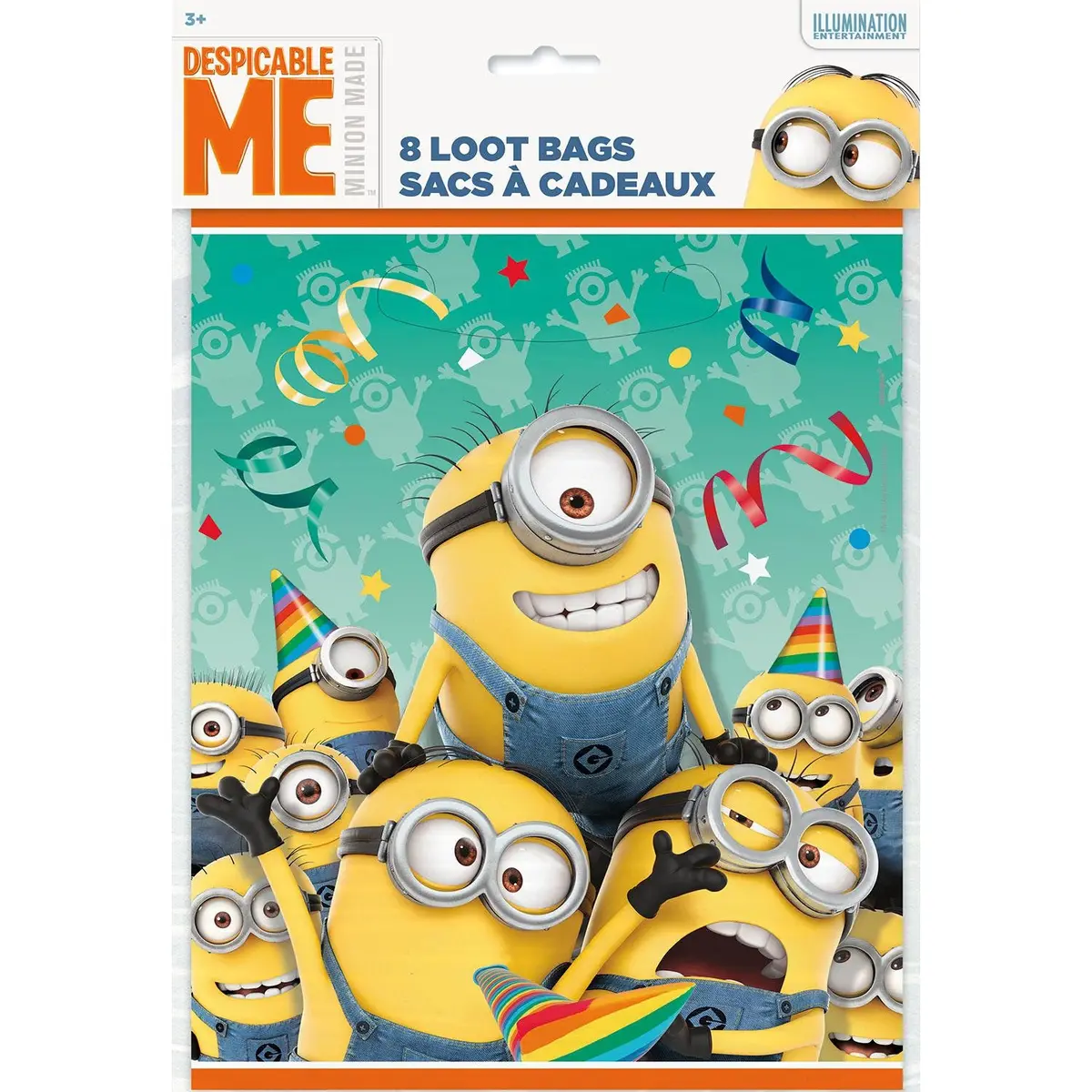 The Minions Party Loot Bags (8 Per Package) 1