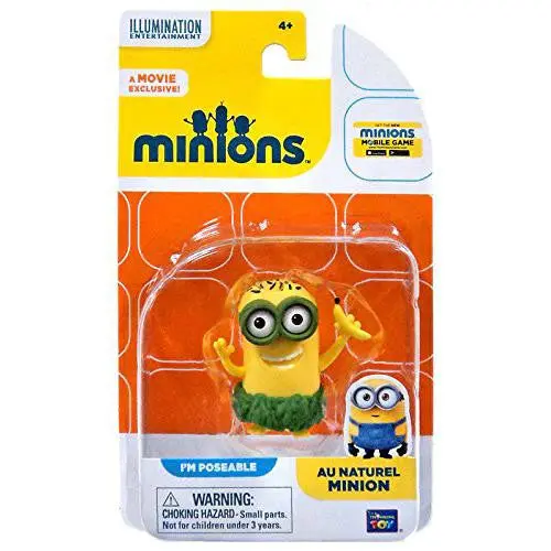 The Minions Poseable Figure (Au Naturel Minion) 1