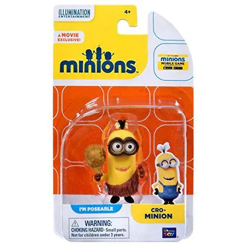 The Minions Poseable Figure (Cro-Minion) 1