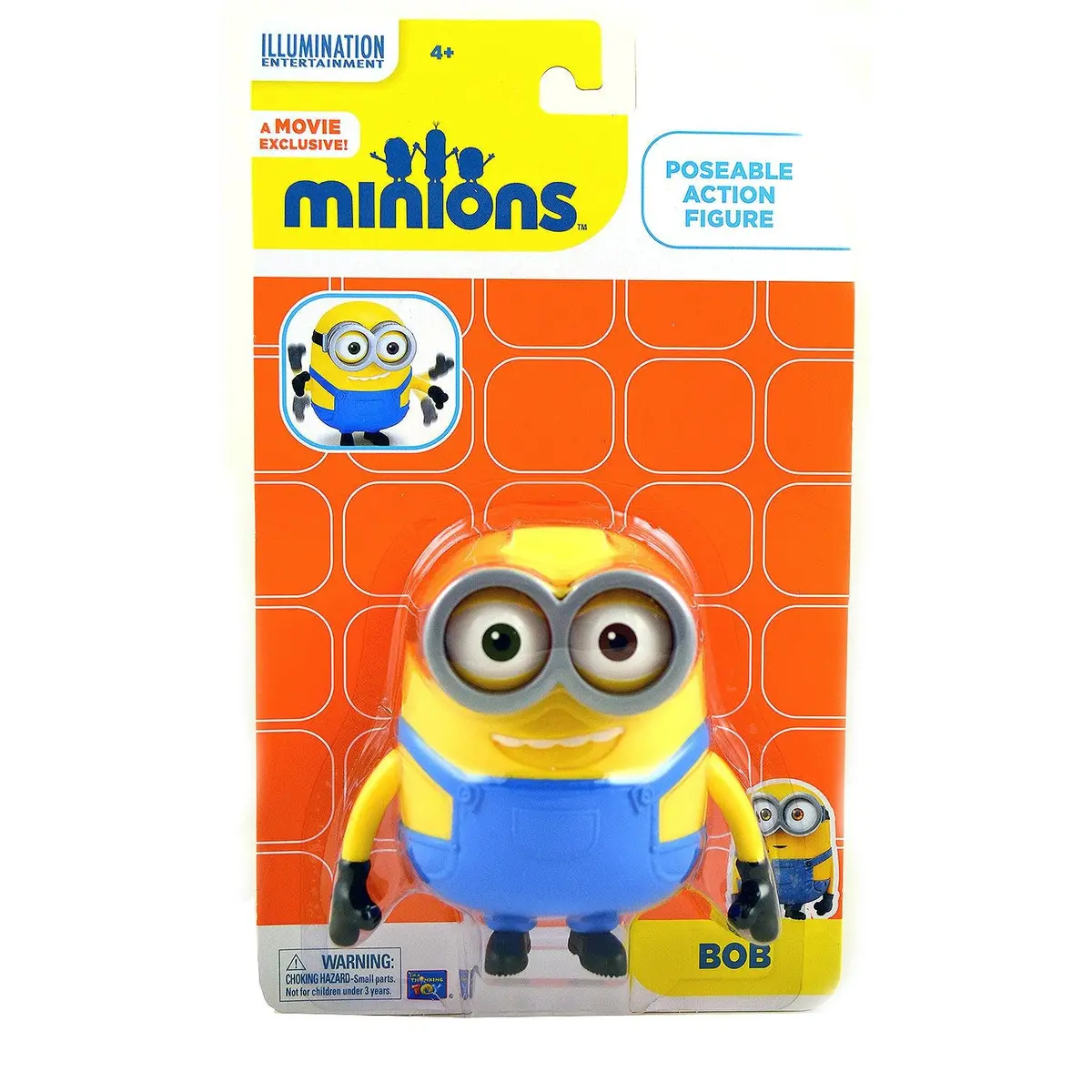 The Minions Bob Poseable Action Figure (4.75 Inches) 1