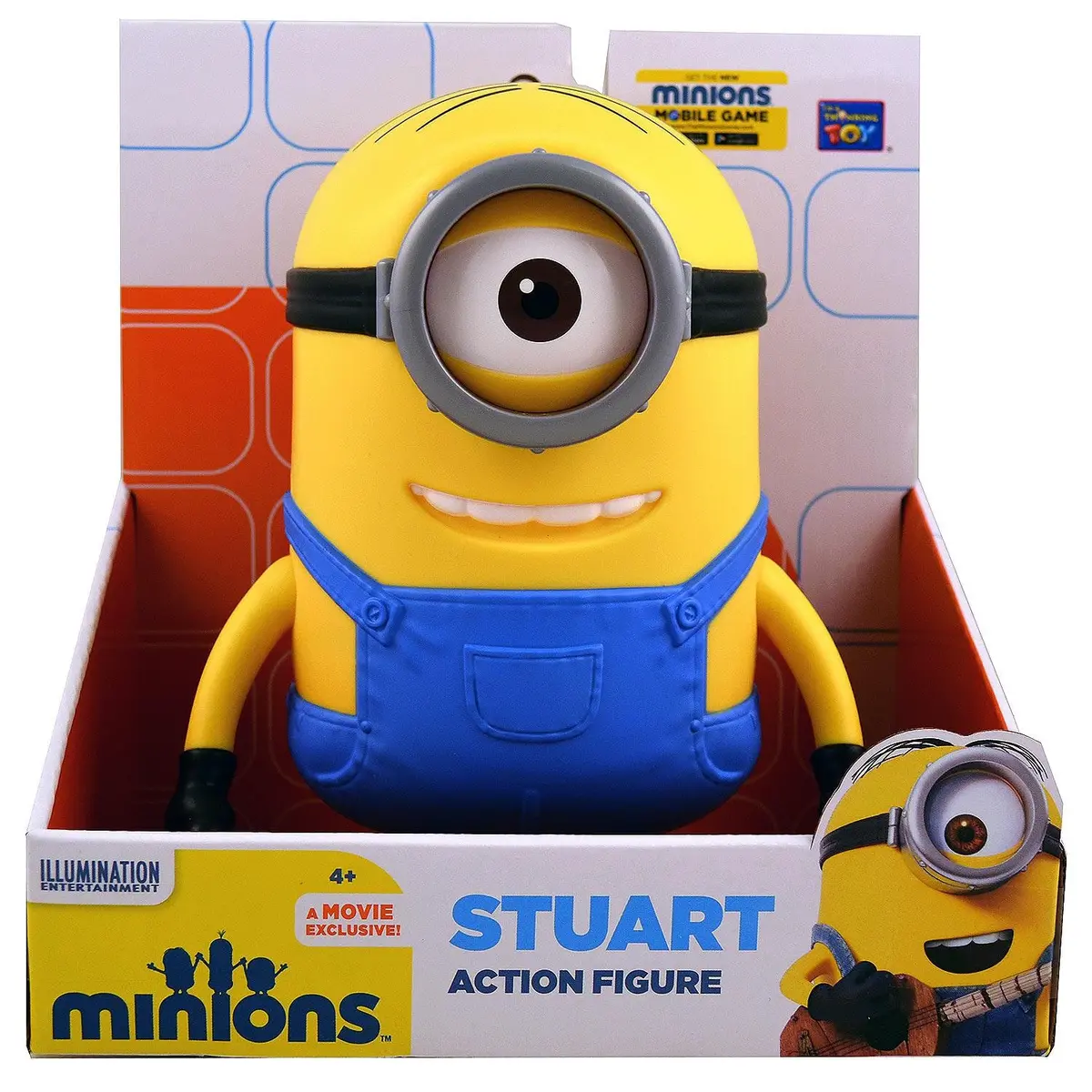 The Minions Stuart Action Figure (7.5 Inches) 1
