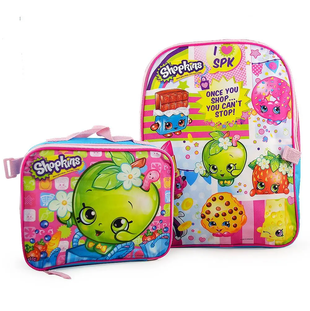 Shopkins Deluxe Backpack And Lunch Bag 1