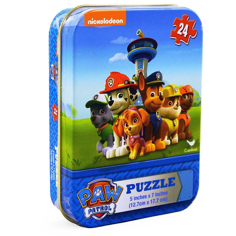 Paw Patrol 24-Piece Puzzle In Tin 1