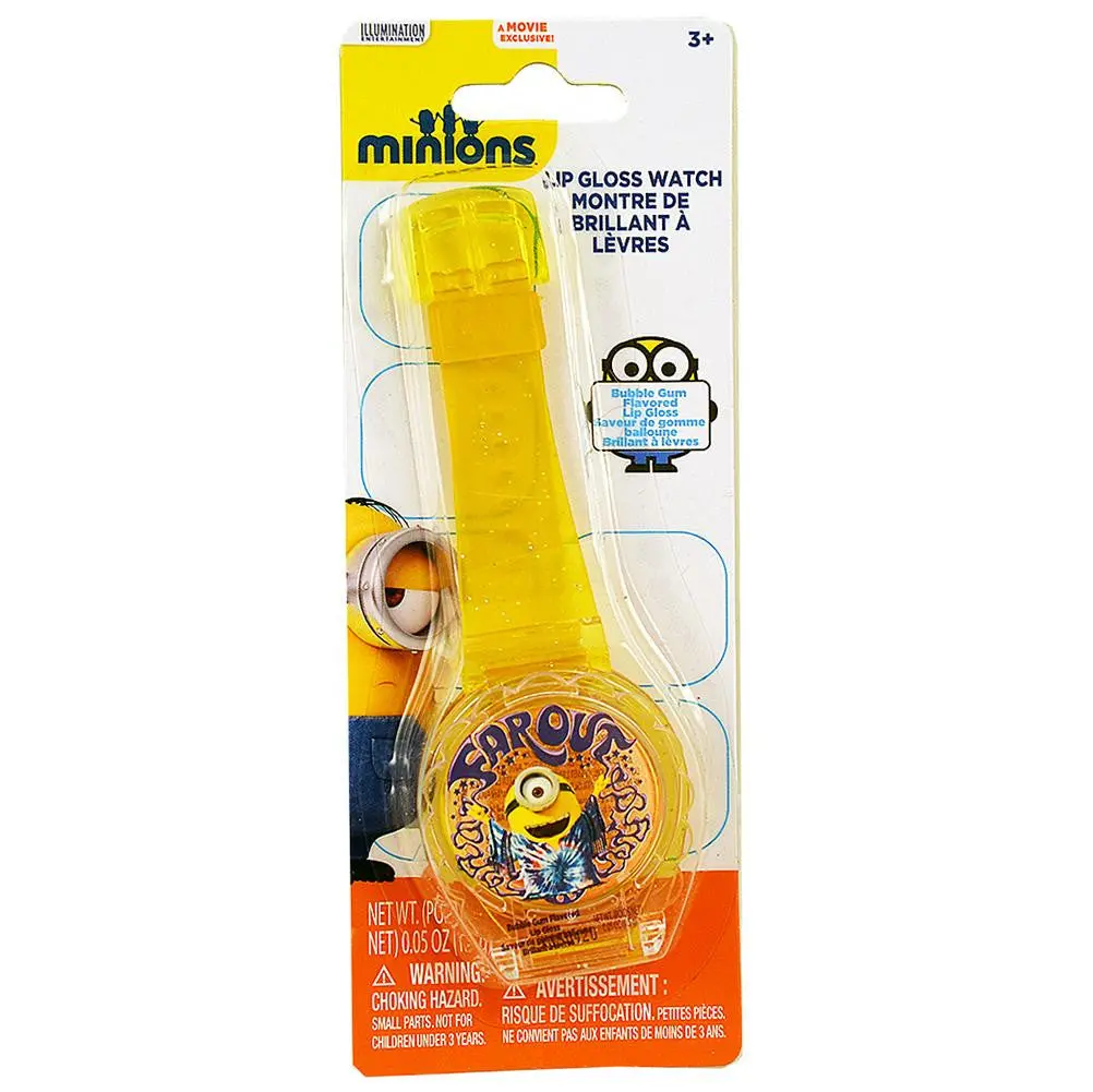 Despicable Me 'The Minions' Lip Gloss Watch (Yellow) 1