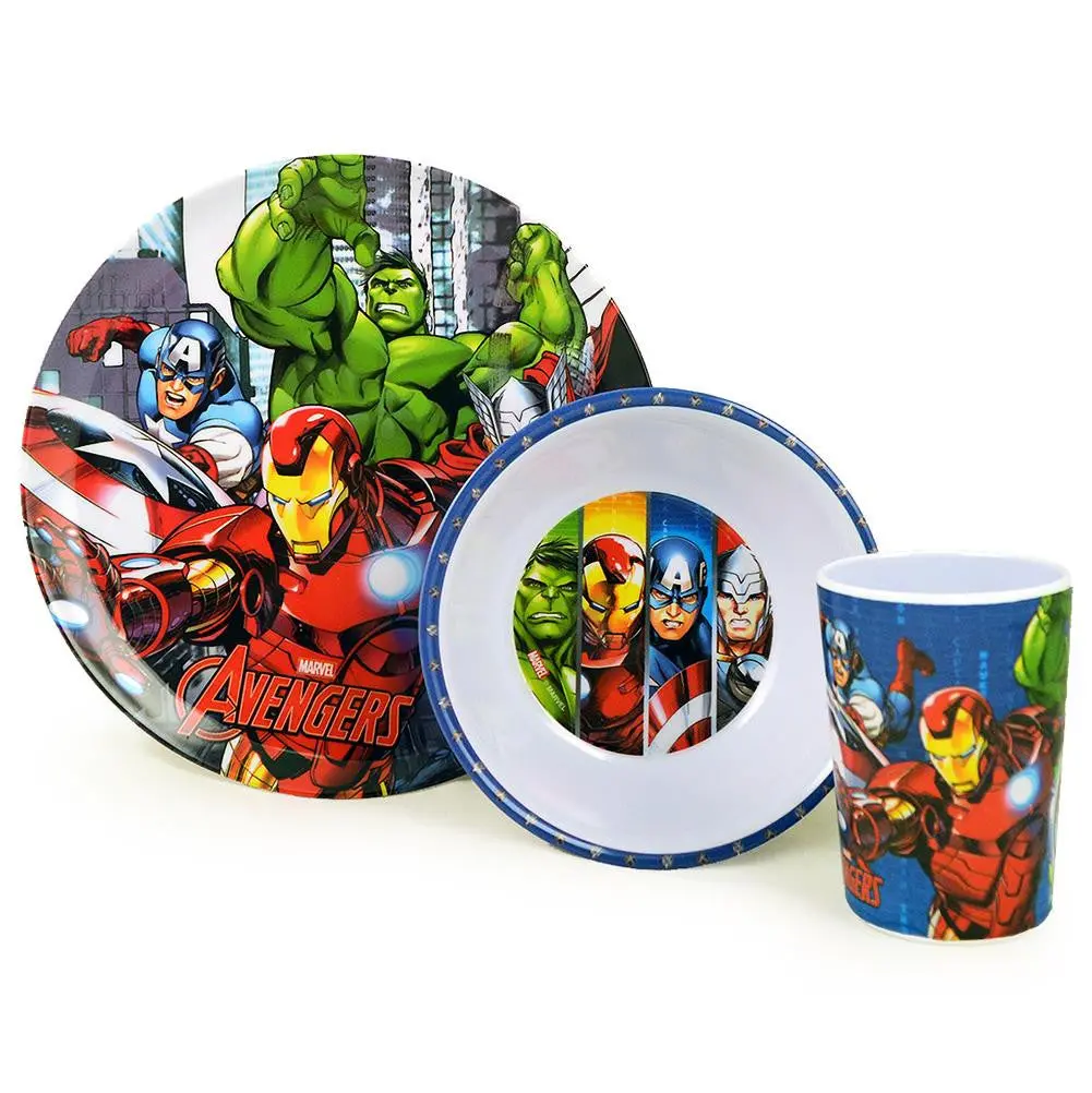 Avengers 3-Piece Meal Time Set 1