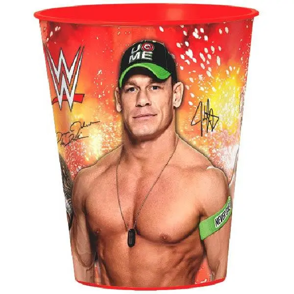 Wwe 16 Oz Plastic Cup 1
