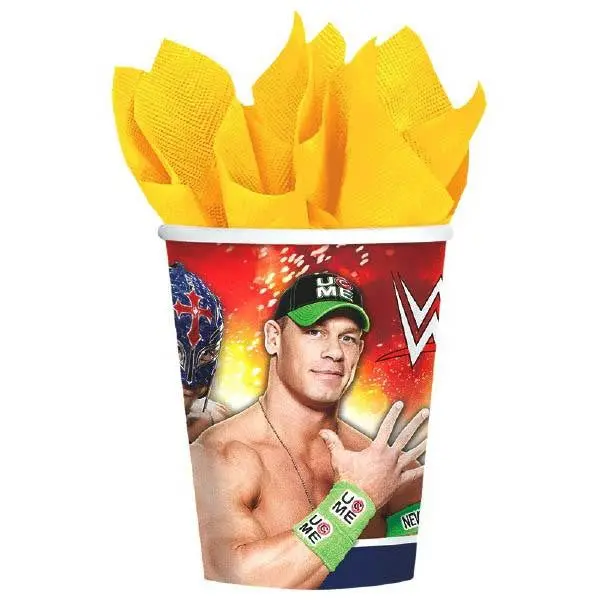 Wwe 9Oz Party Cups (8 Per Pack) 1