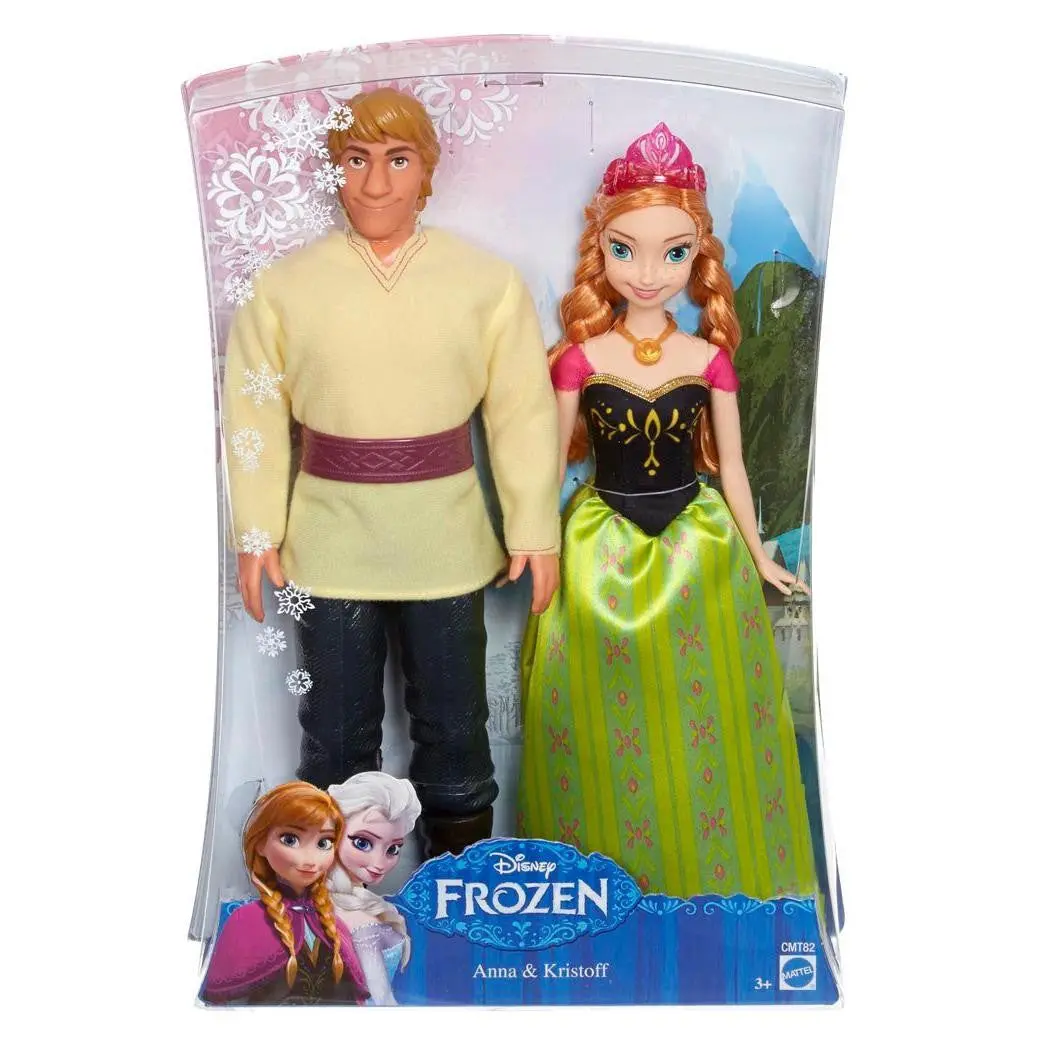 Disney Frozen Anna And Kristoff Doll Set 1