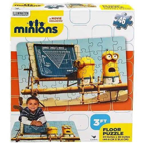 The Minions Floor Puzzle (46 Pieces) 1