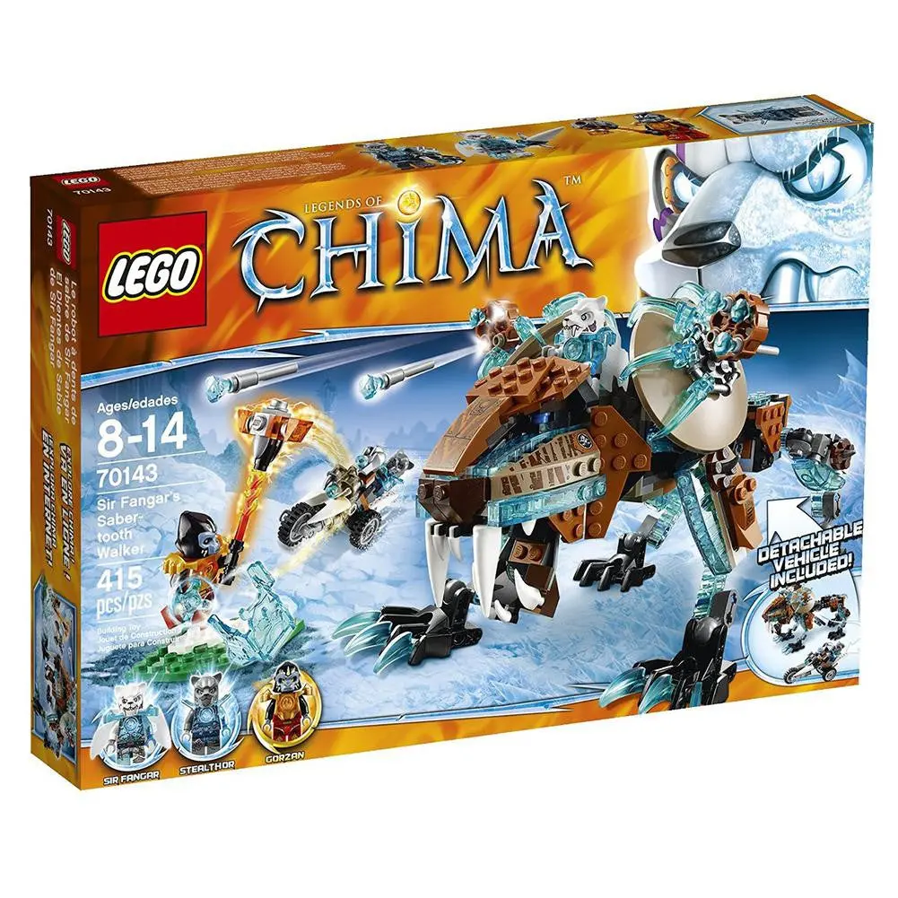 Lego Chima Sir Fangar’S Saber-Tooth Walker (70143) 1