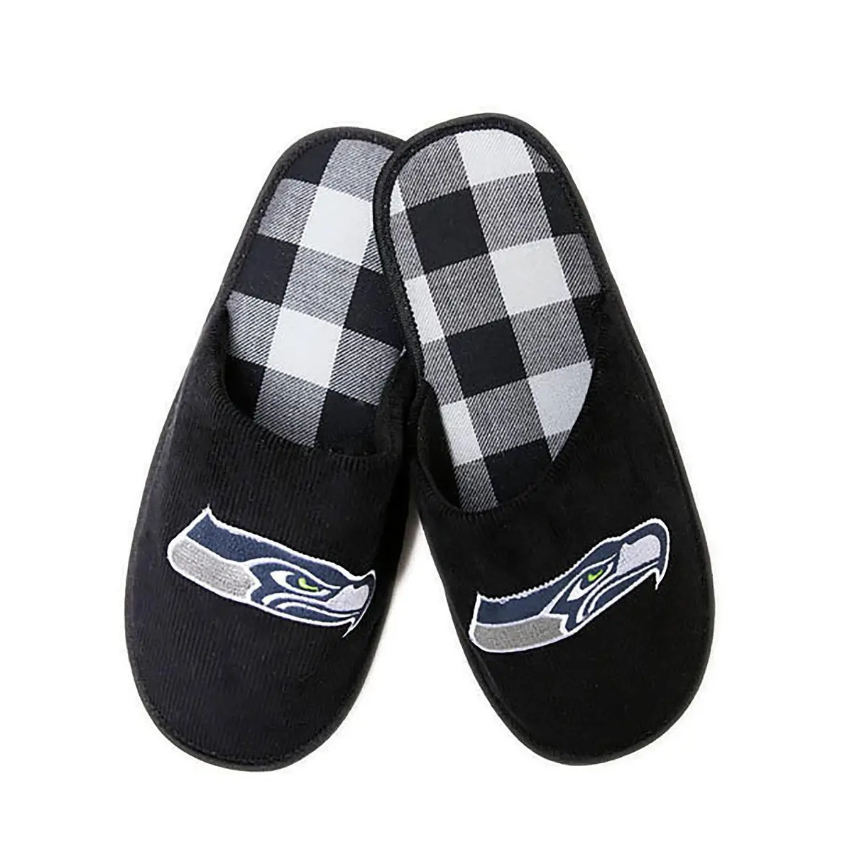 Nfl Seattle Seahawks Slippers (Small - 7-8.5) 1