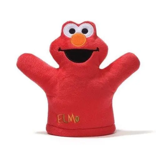 Gund Sesame Street Elmo Mini Puppet Plush 1