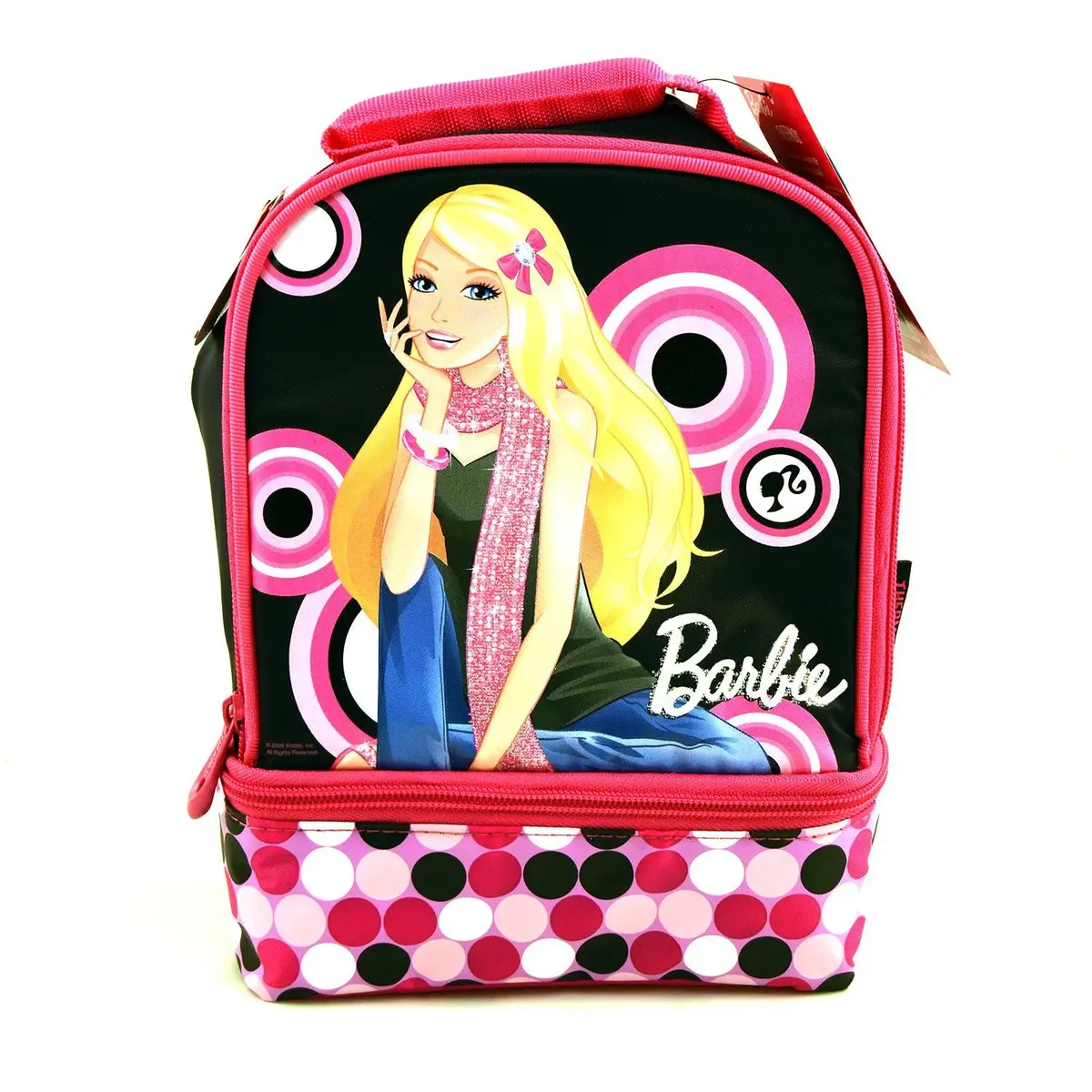 Barbie Insulated Double Compartment Lunch Bag (By Thermos) 1