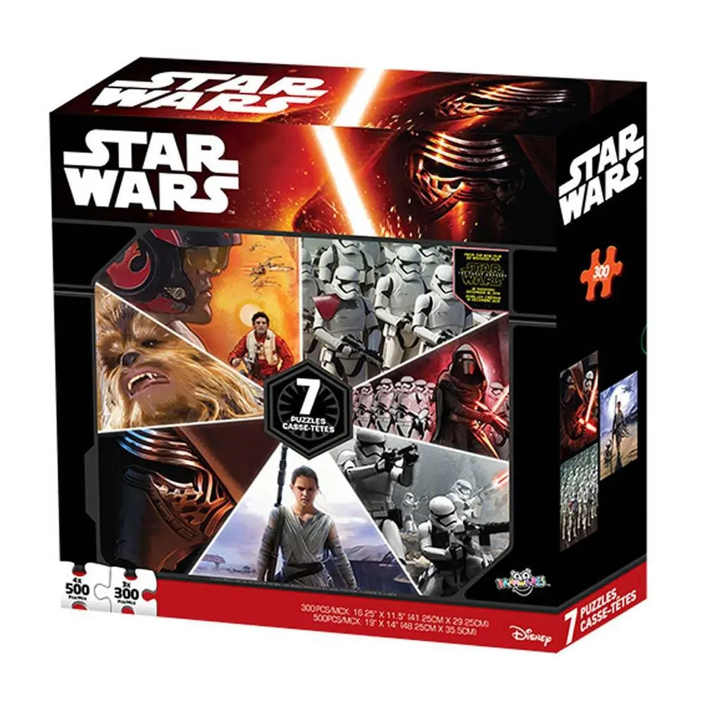 Star Wars 7-Puzzle Set (500 And 300 Pieces) 1