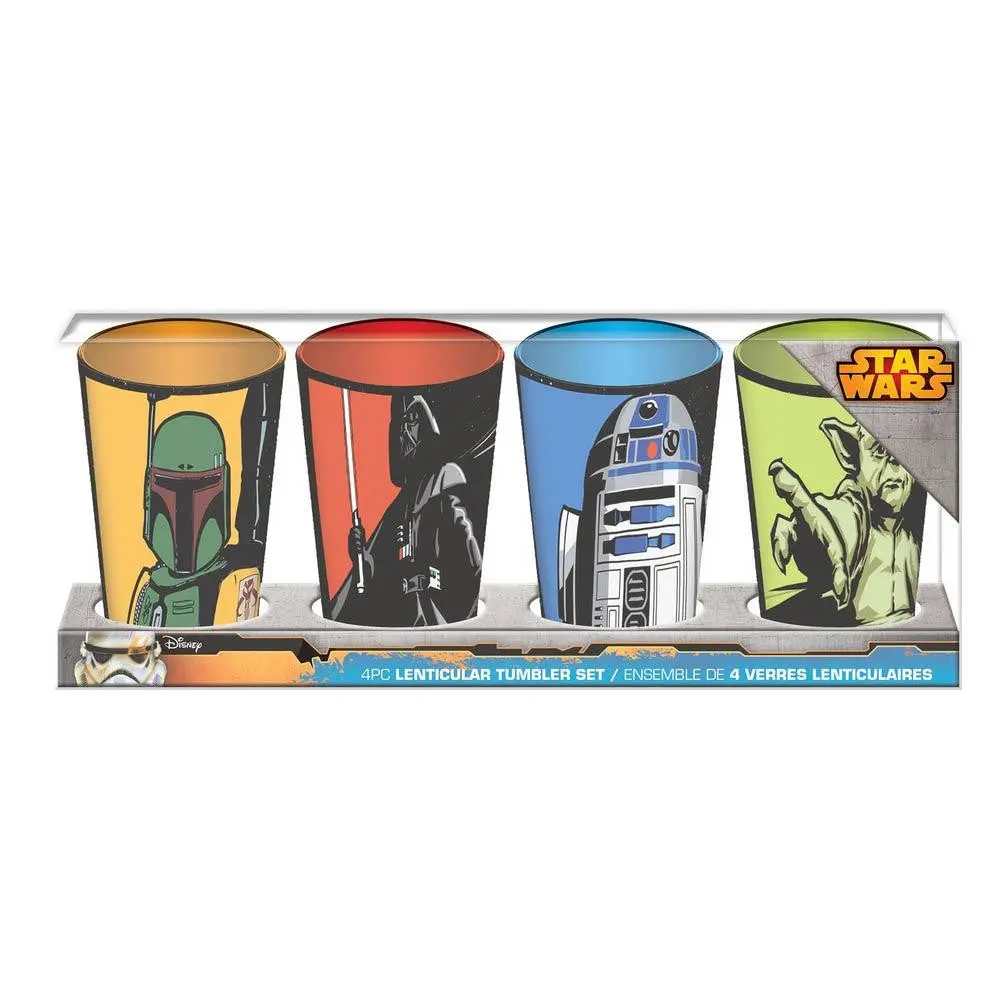 Star Wars Lenticular Tumbler Set (4 Pieces) 1