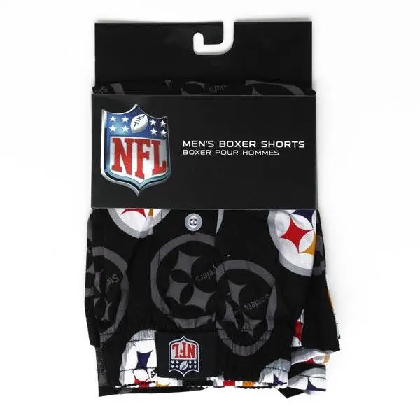 Nfl Pittsburgh Steelers Men's Boxer Shorts (Small) 1