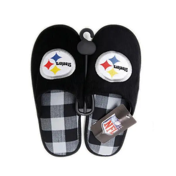 Nfl Pittsburgh Steelers Slippers (Small - 7-8.5) 1