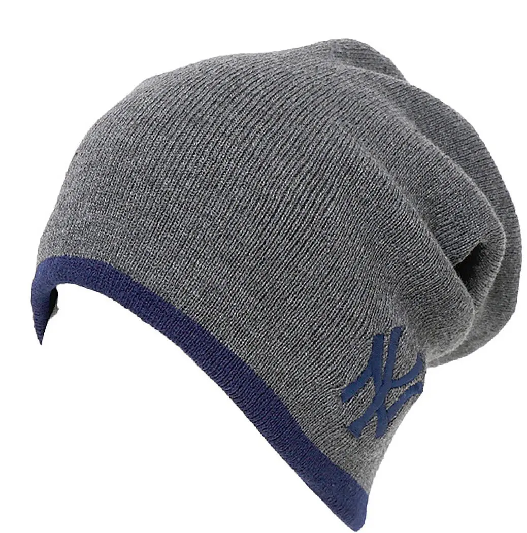 Mlb New York Yankees Slouch Knit Hat 1