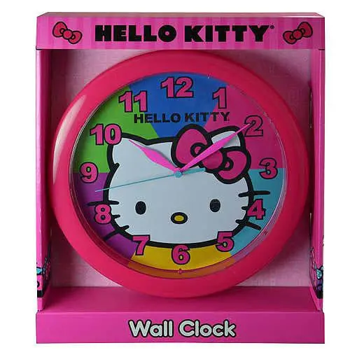 Hello Kitty Round Clock 1