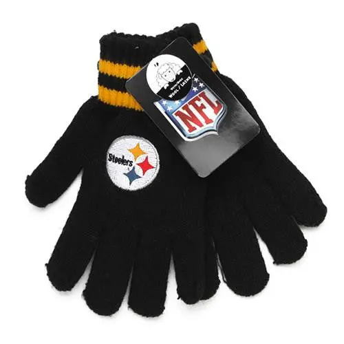 Nfl Pittsburgh Steelers Men's Thermal Gloves (One Size W-Wool) 1