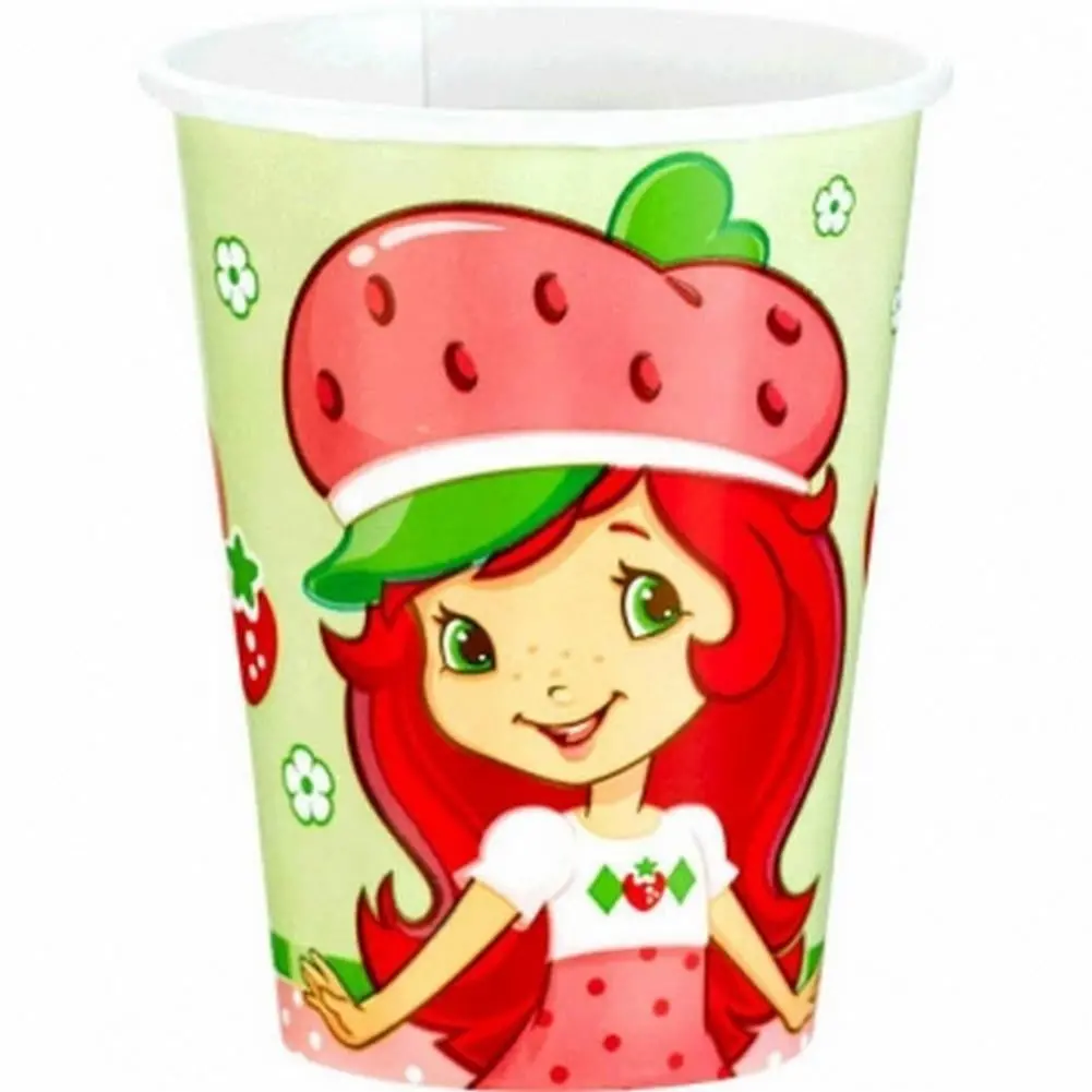 Strawberry Shortcake 9Oz Party Cups (8 Per Pack) 1