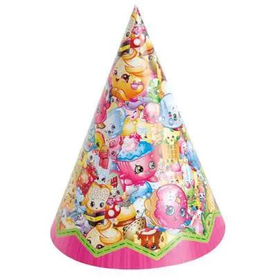 Shopkins Party Hats (8 Per Pack) 1