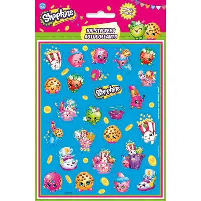 Shopkins Sticker Sheets (4 Per Pack) 1