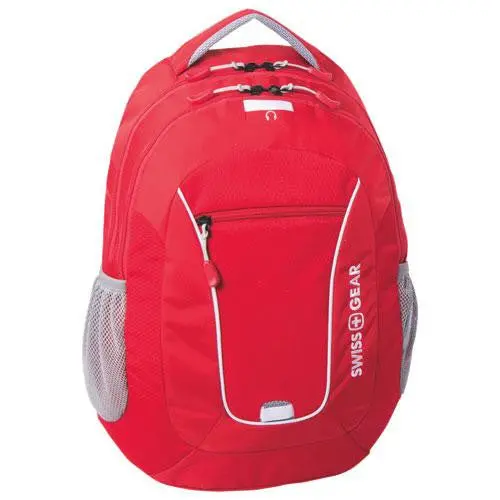 Swiss Gear 15.6 Laptop Backpack (Red) 1