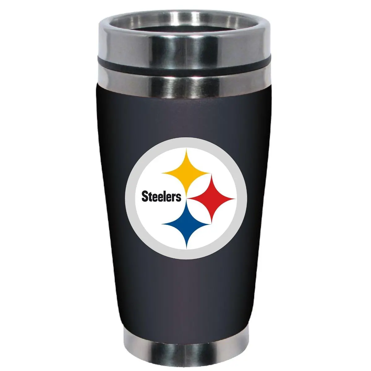 Nfl Pittsburgh Steelers 16 Oz Neoprene Travel Tumbler 1