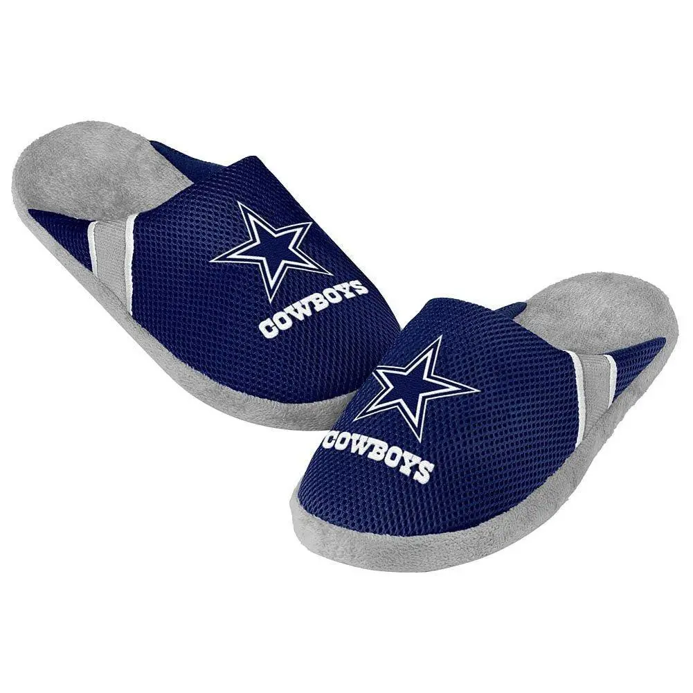 Nfl Dallas Cowboys Jersey Slippers (Men's Medium - Size 9-10 Us) 1