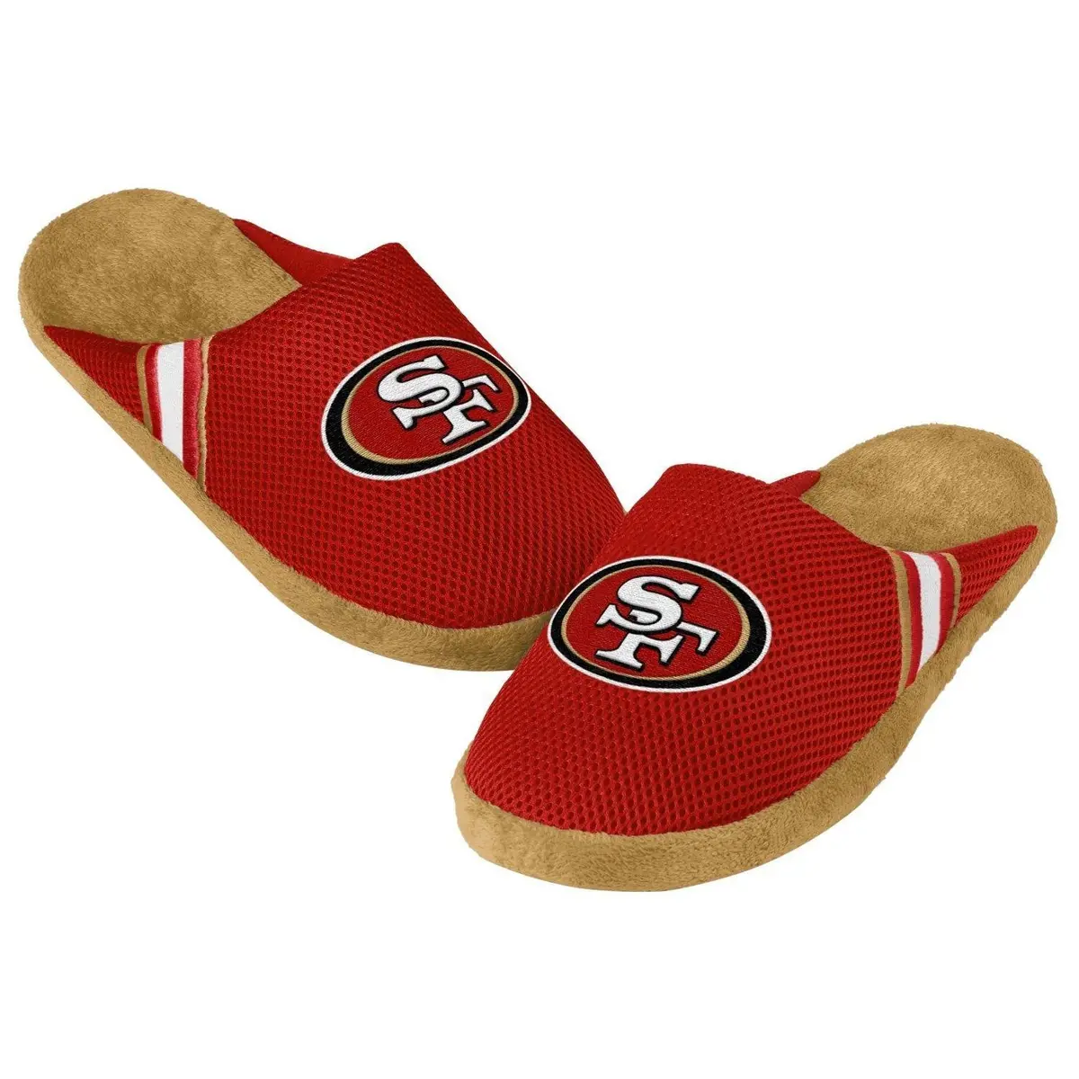 Nfl San Francisco 49Ers Jersey Slippers (Men's Large - 11-12 Us) 1
