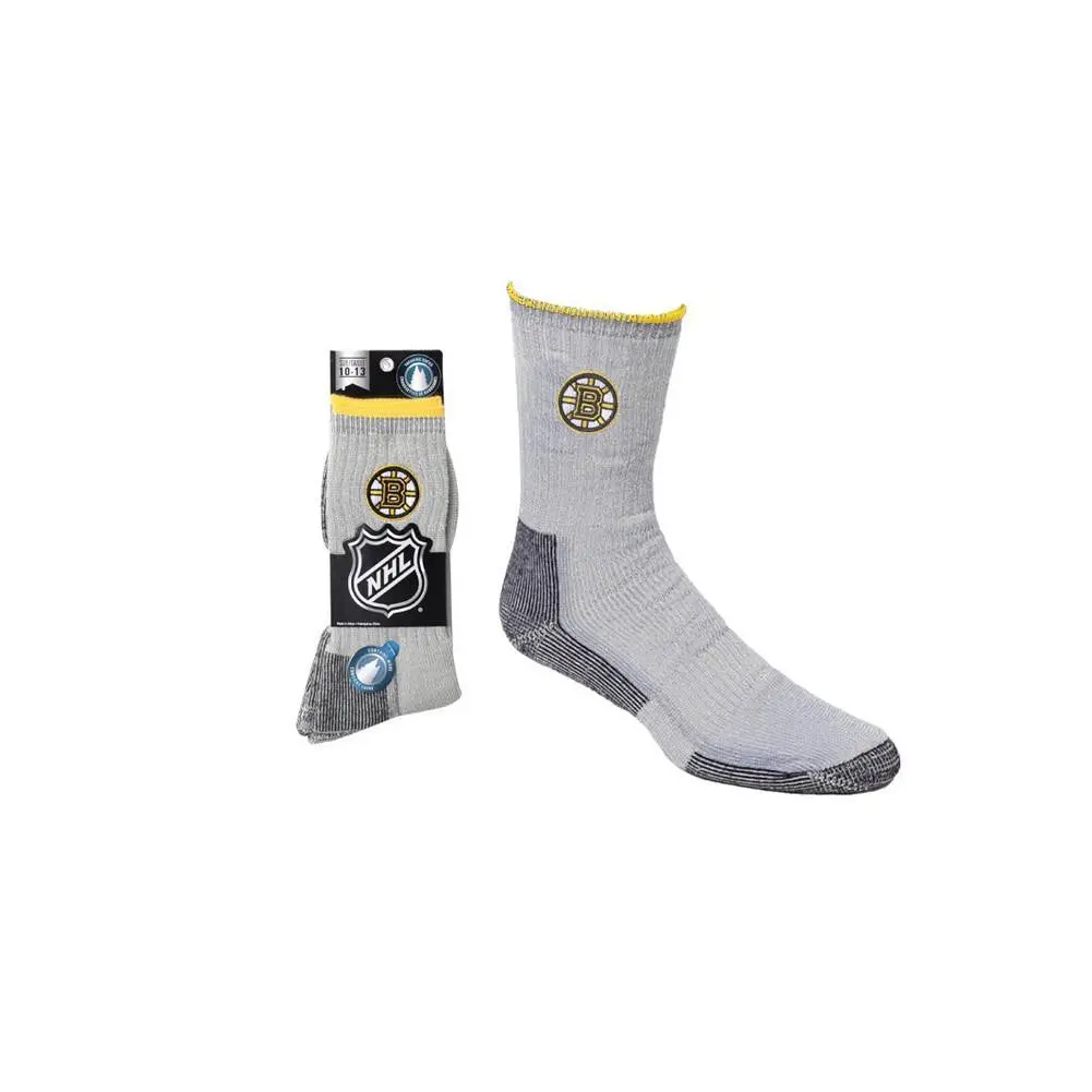 Nhl Boston Bruins Wool Trekking Socks 1