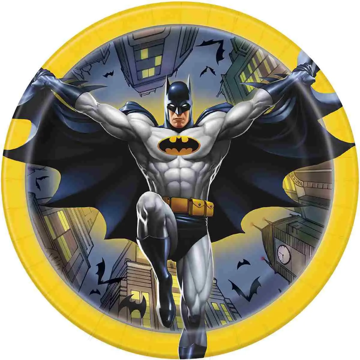 Batman 7 Inch Plates (8 Per Package) 1