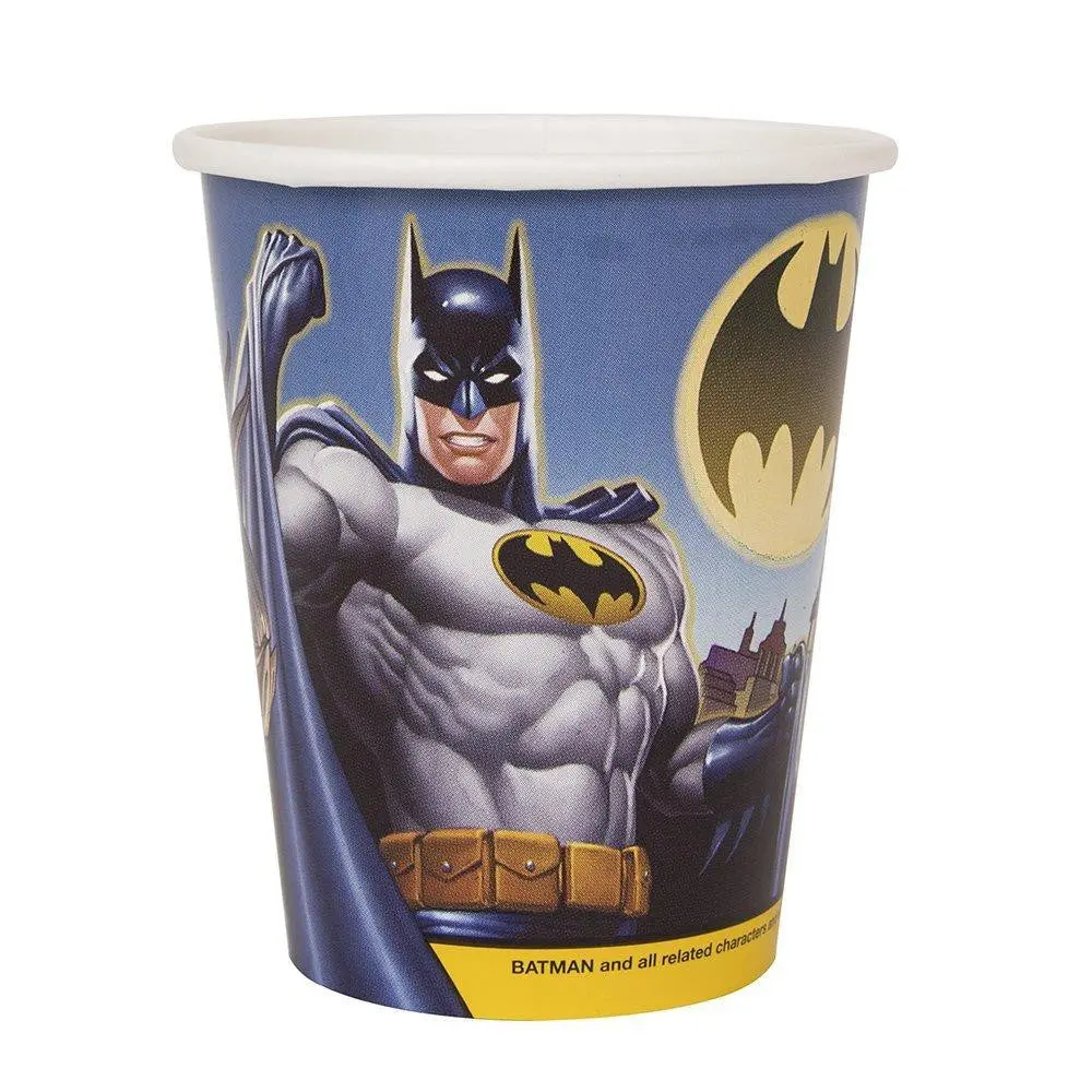 Batman 9 Oz Paper Cups (8 Per Package) 1