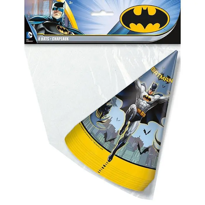 Batman Party Hats (8 Pack) 1