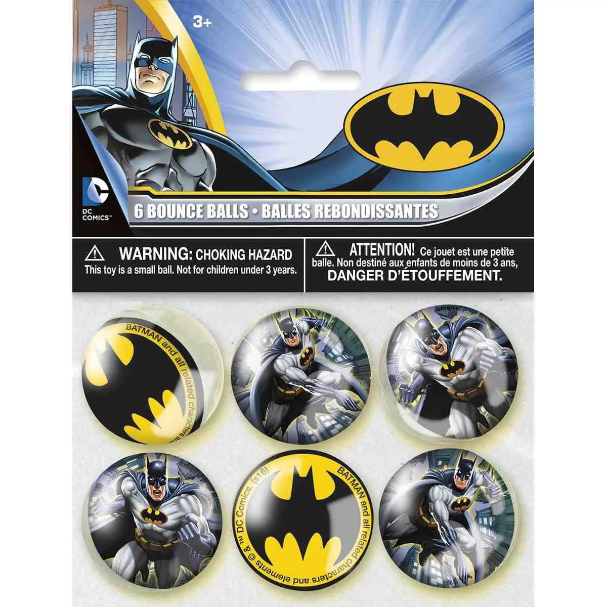 Batman Bounce Balls (6 Per Package) 1