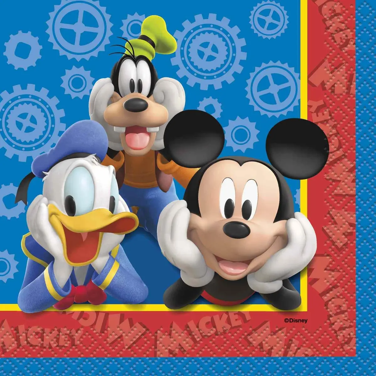 Mickey Mouse Clubhouse Beverage Napkins (16 Per Pack) 1