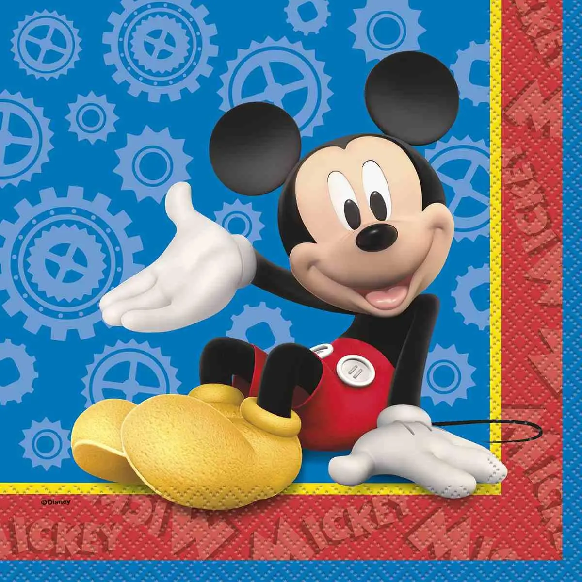 Mickey Mouse Clubhouse Luncheon Napkins (16 Per Pack) 1