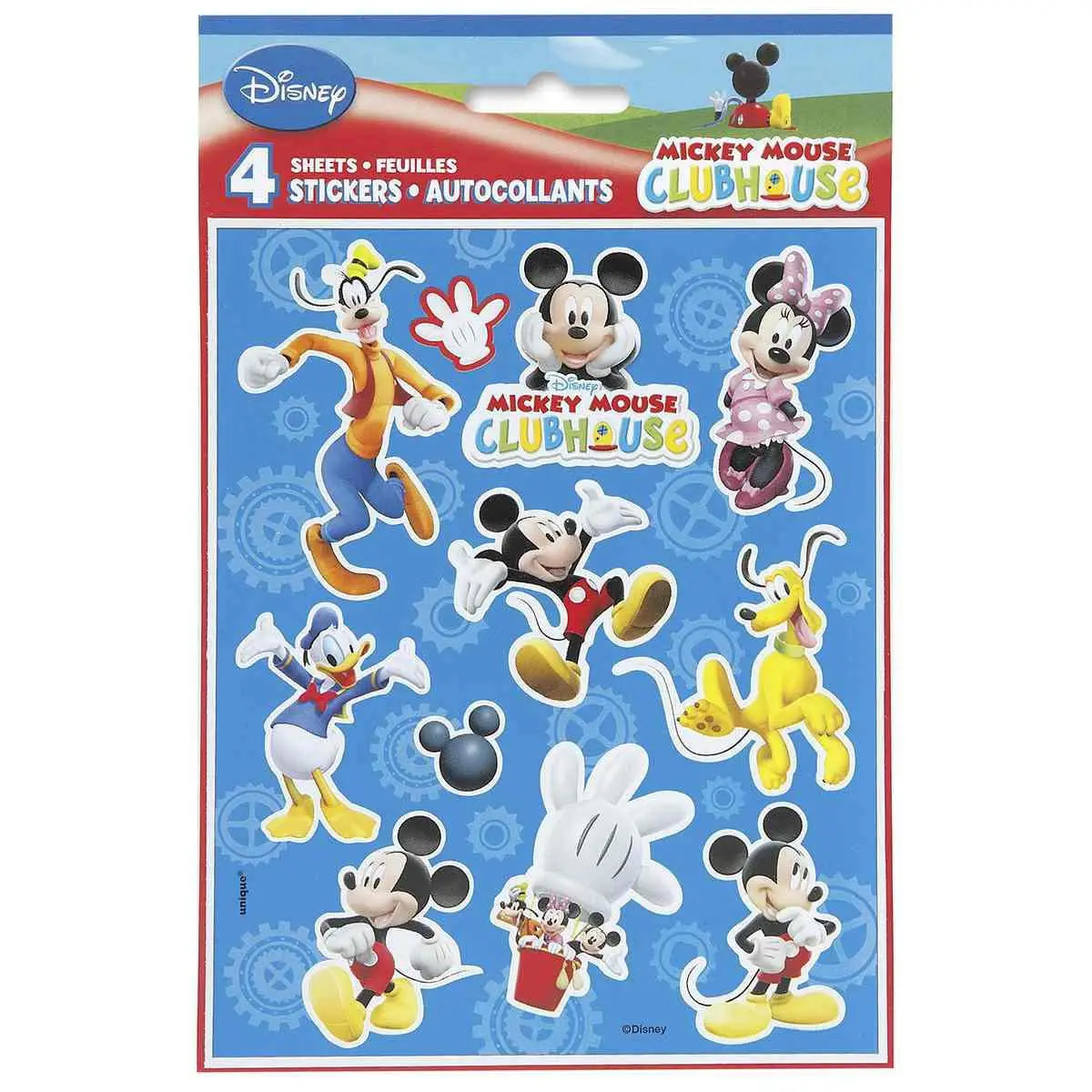 Mickey Mouse Clubhouse Party Stickers (4 Sheets) 1
