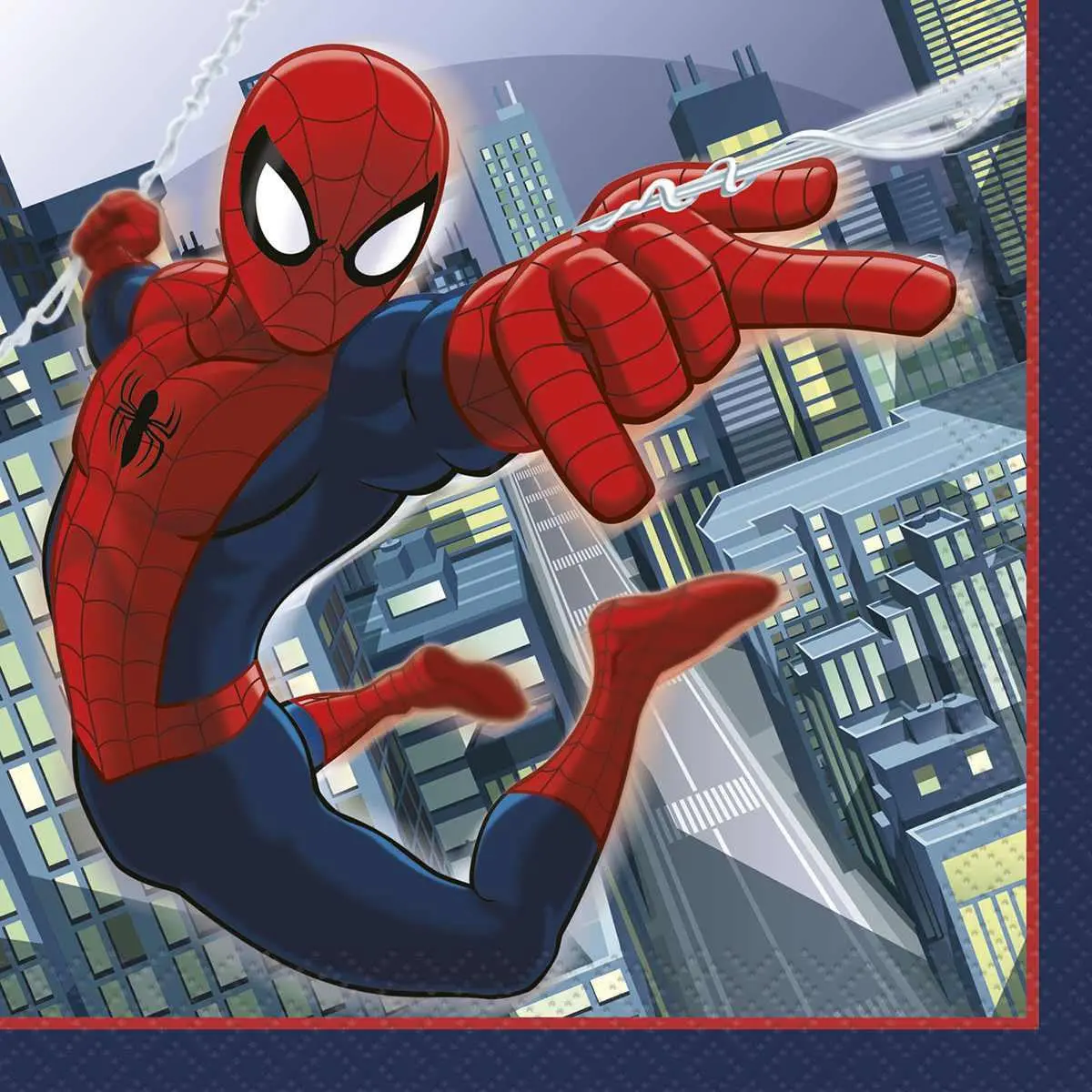 Spider-Man Beverage Napkins (16 Per Pack) 1